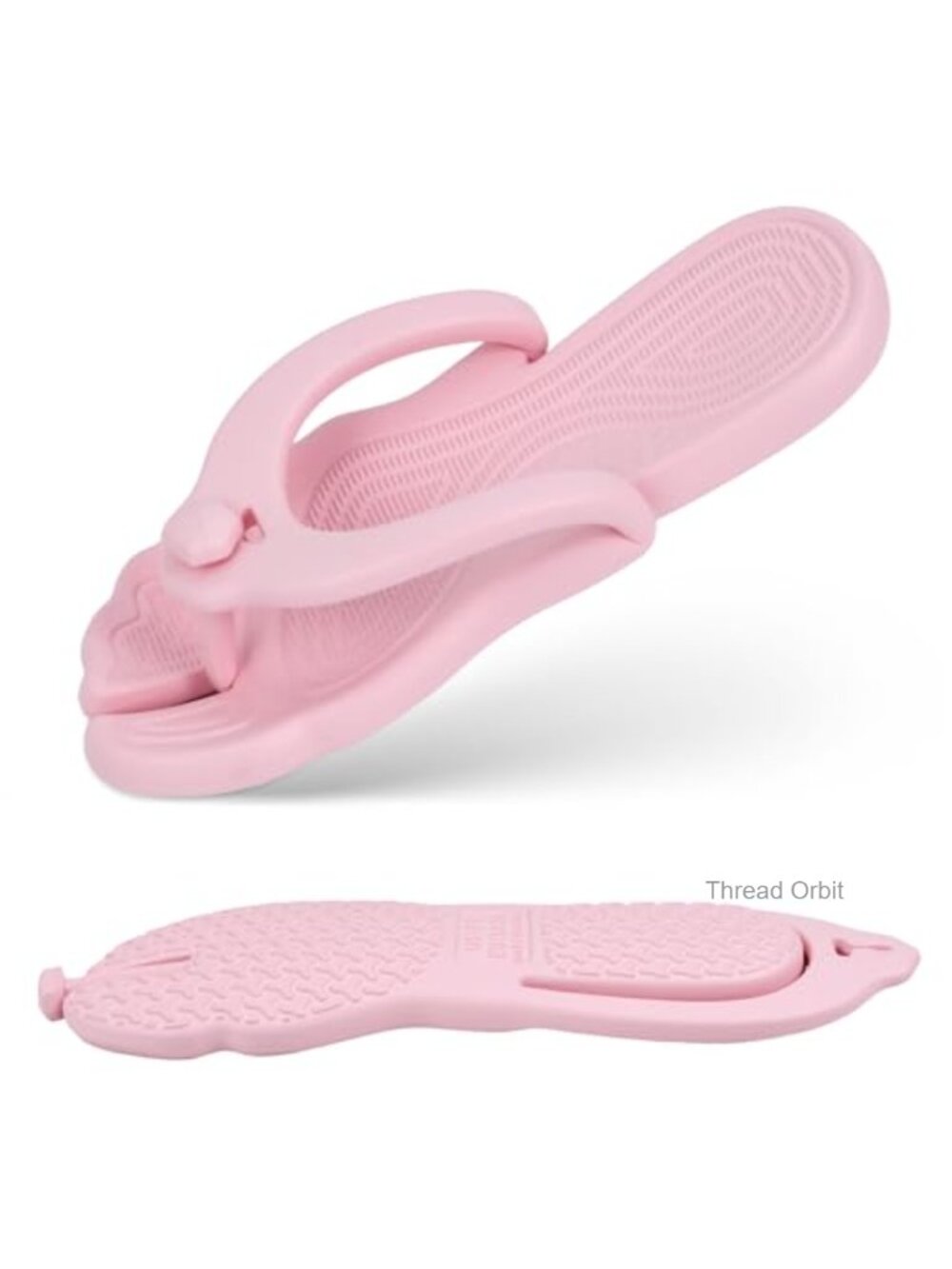 Foldable Travel Flip Flops Non-Slip Quick Dry EVA Shower Slippers